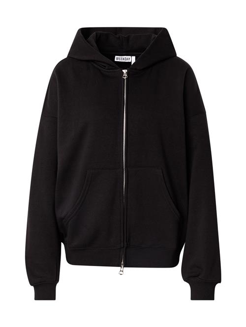 WEEKDAY Sweatjakke 'Tony'  sort