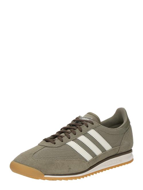ADIDAS ORIGINALS Sneaker low 'SL 72'  khaki / hvid