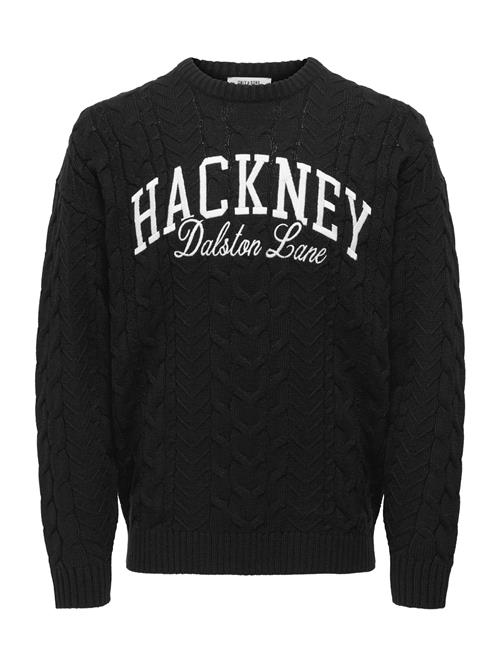 Only & Sons Pullover 'ONSMack'  sort / hvid