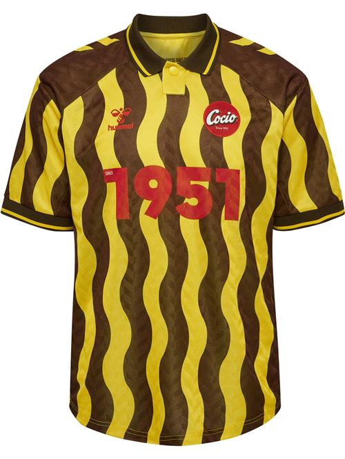 Hummel Fodboldtrøje 'Hummel x Cocio'  gul / rød / sort