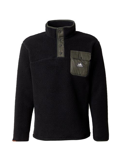 Superdry & Co Pullover 'Fuji'  oliven / sort