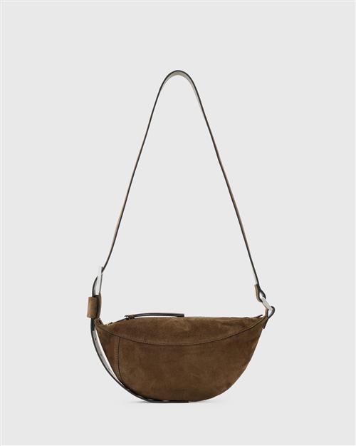AllSaints Skuldertaske 'LUNA'  brun