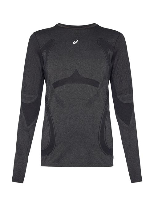 ASICS Funktionsbluse 'ROAD'  antracit / sort / hvid