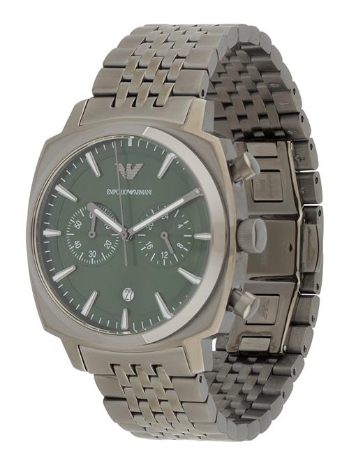Emporio Armani Analogt ur  antracit / mørkegrøn