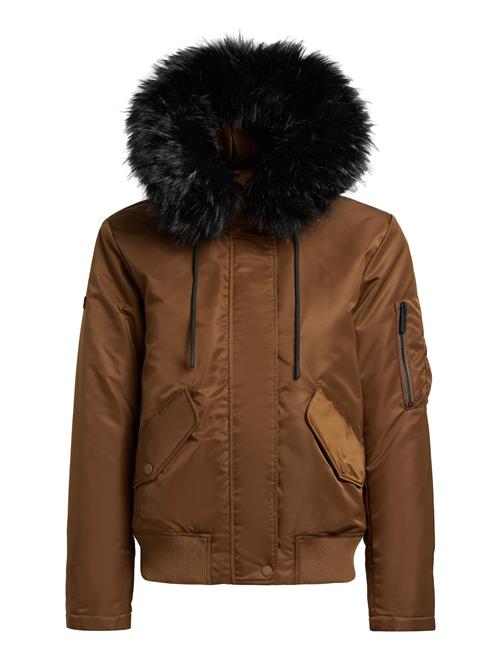 khujo Vinterjakke 'TYLA'  brun