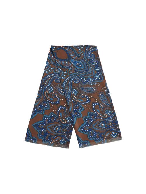 Next Sjal  blå / brun / choko