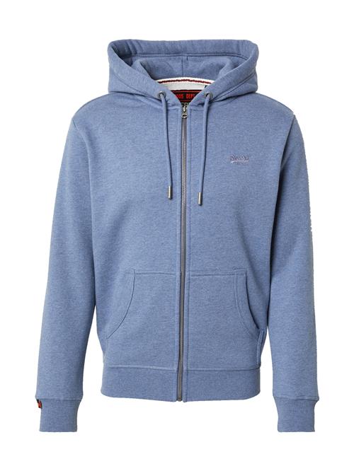 Superdry & Co Sweatjakke 'Essential'  blue denim