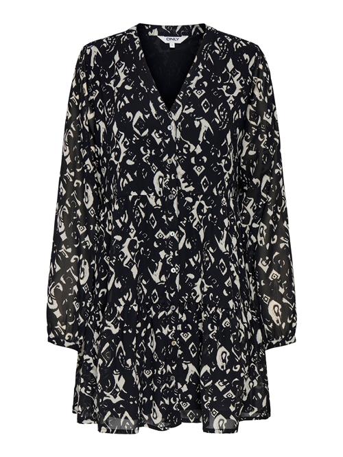 ONLY Blusekjole 'ONLStar'  sort / hvid