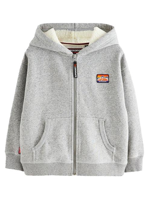 Superdry & Co Sweatjakke  lysegrå