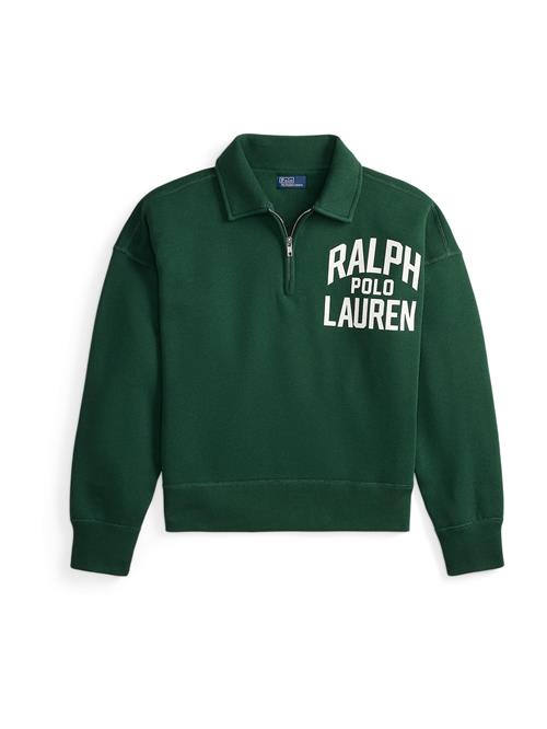 Polo Ralph Lauren Sweatshirt 'ARCTIC'  mørkegrøn / hvid