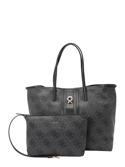 GUESS Håndtaske  mørkegrå / sort