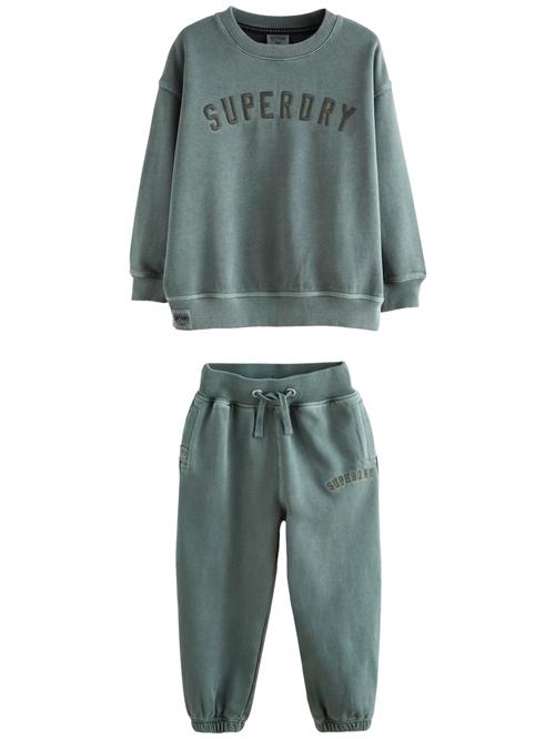 Superdry & Co Joggingdragt  jade / gran