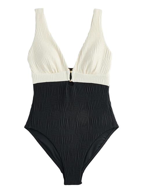 Mint Velvet Badedragt  sort / uldhvid