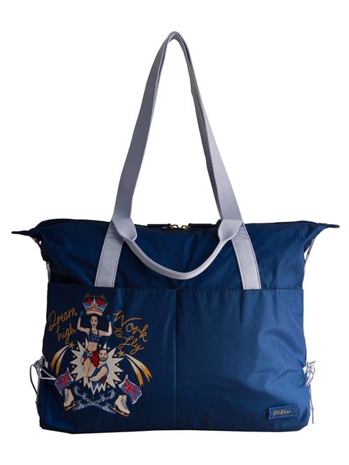 Cath Kidston Shopper  lysebeige / navy / cognac / rød