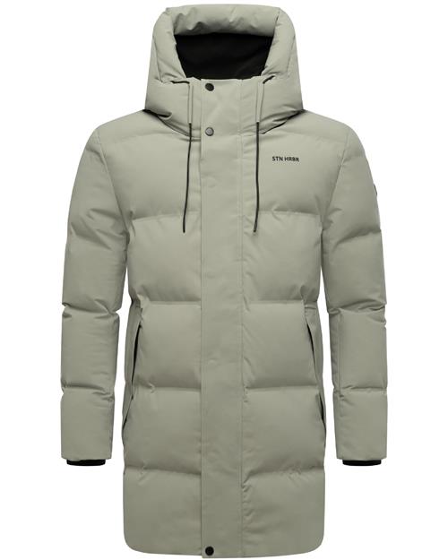 STONE HARBOUR Vinterfrakke 'Darianoo XX'  lysegrå