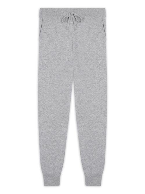 JUST CASHMERE Bukser  grå-meleret