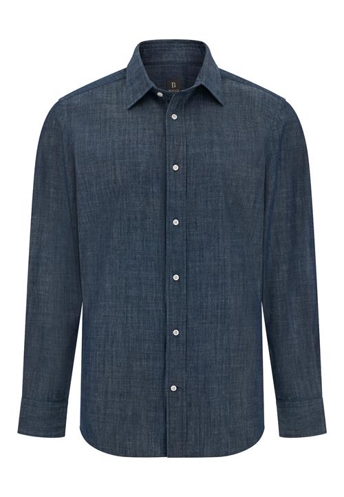 Boggi Milano Skjorte  mørkeblå
