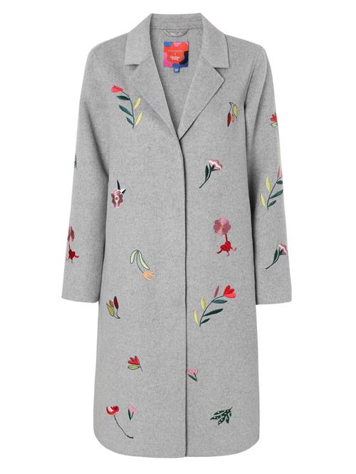 TATUUM Overgangsfrakke 'FARINO'  grå / blandingsfarvet