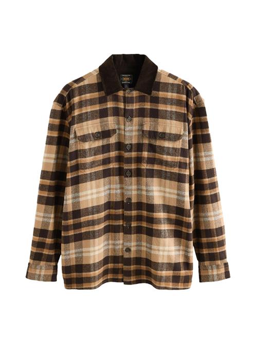 Next Skjorte  brun / lysebrun / naturhvid