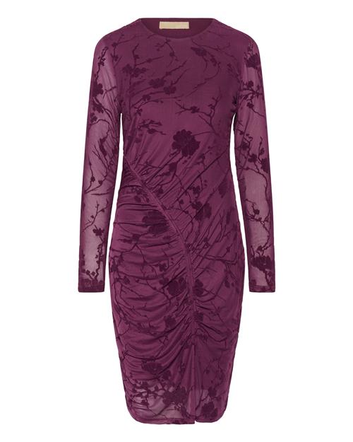 CULTURE Kjole  vinrød