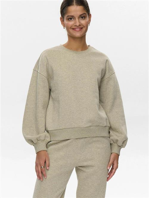 NÜMPH Pullover 'Calli'  beige-meleret