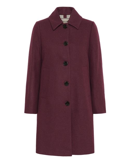 Part Two Overgangsfrakke 'Kamillas'  mørkerød