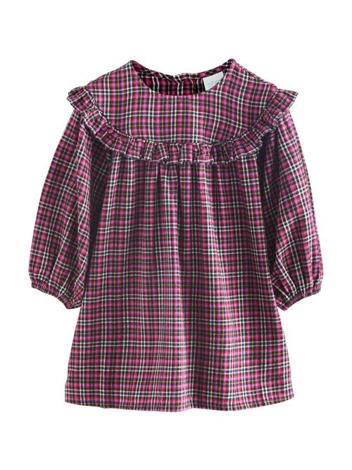 Next Kjole  lilla / sort / hvid