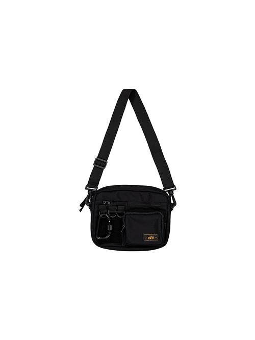 ALPHA INDUSTRIES Skuldertaske 'Utility'  sort