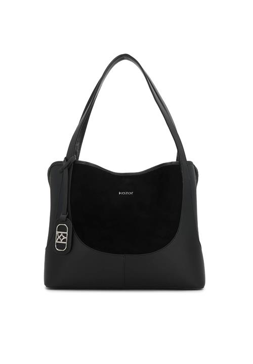 Kazar Skuldertaske  sort