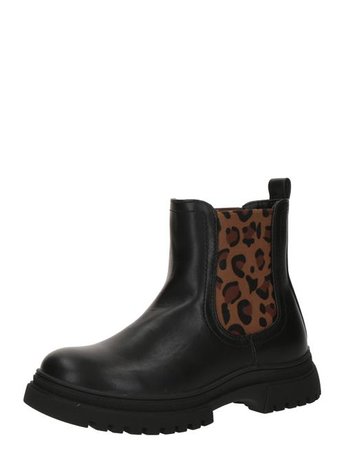 ABOUT YOU Støvler 'Abby'  beige / brun / sort