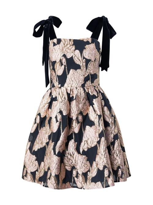 Lipsy Coctailkjole  guld / sort