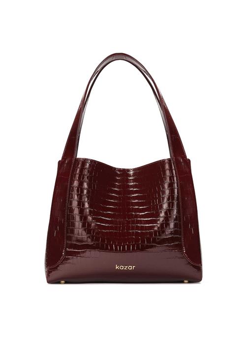 Kazar Skuldertaske  bordeaux
