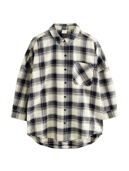 Next Bluse  beige / sort