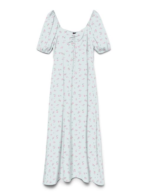 VERO MODA Kjole 'VMBella'  pastelblå / grøn / pitaya