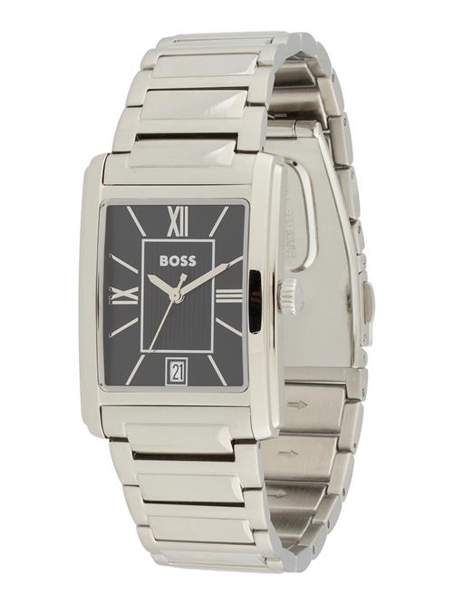 BOSS Analogt ur 'Principle dress'  sort / sølv