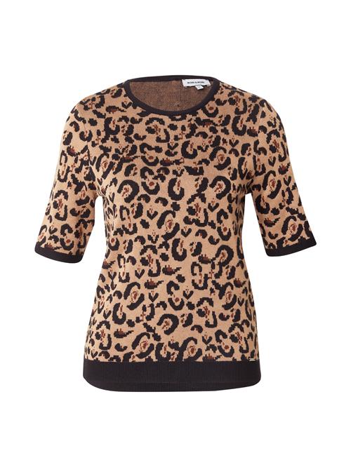 MORE & MORE Pullover  camel / brun / sort