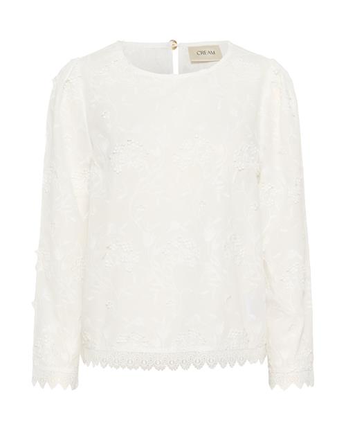 Cream Bluse 'Hilda'  hvid