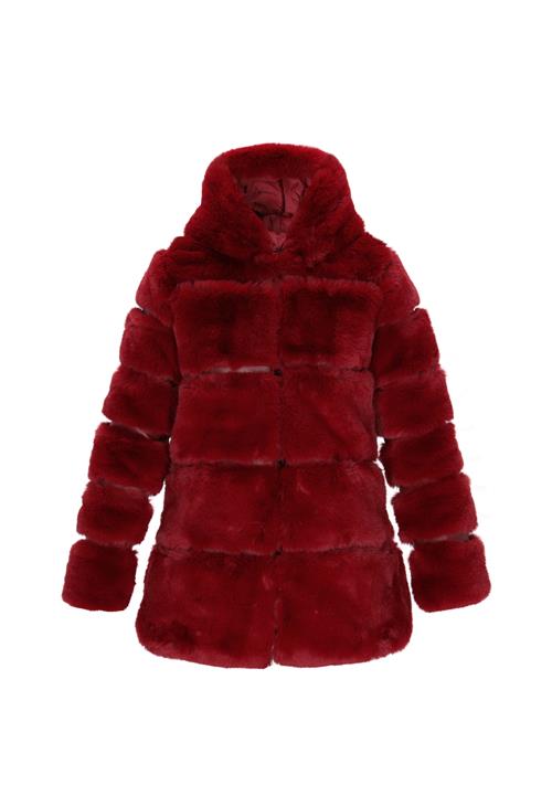 faina Vinterjakke  mørkerød