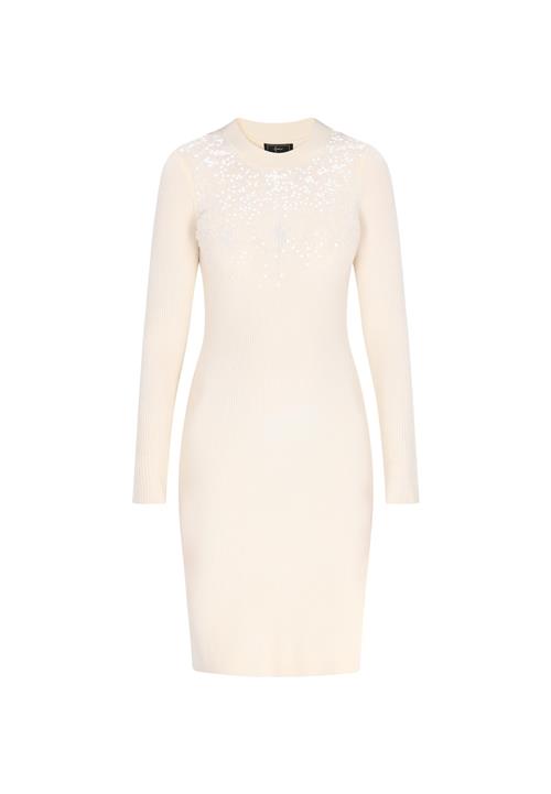 faina Strikkjole  offwhite