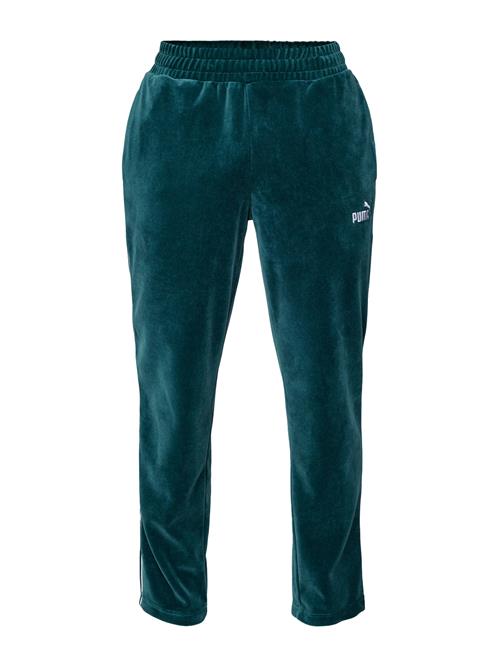 PUMA Bukser 'ESS'  smaragd / hvid