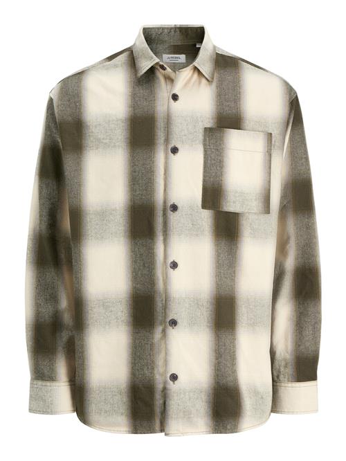 JJ Rebel Skjorte  opal / karamel / uldhvid