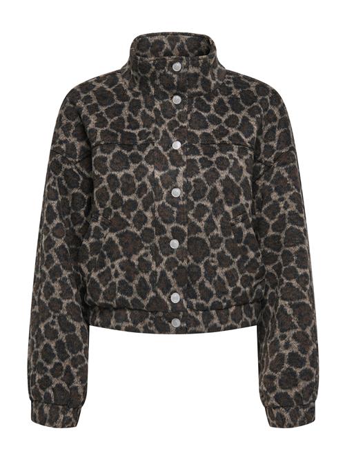 ONLY Overgangsjakke  beige / brun / sort