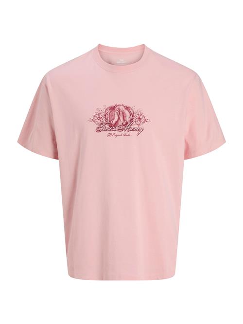 JACK & JONES Bluser & t-shirts 'JORWinged Gallery'  lyserød / vinrød