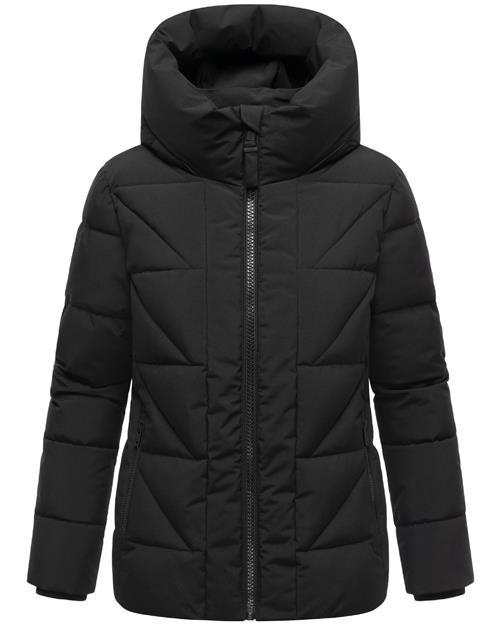 MARIKOO Vinterjakke 'Kuschelnasee 16'  sort