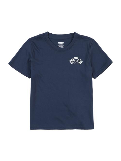 Levi's Kids Shirts 'SPEED TRIALS'  mørkeblå / offwhite