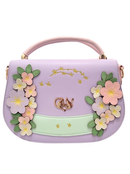 SKD Fashion Revolution Håndtaske '[SKD Designs] Sweet Dreams Sakura'  pastellilla