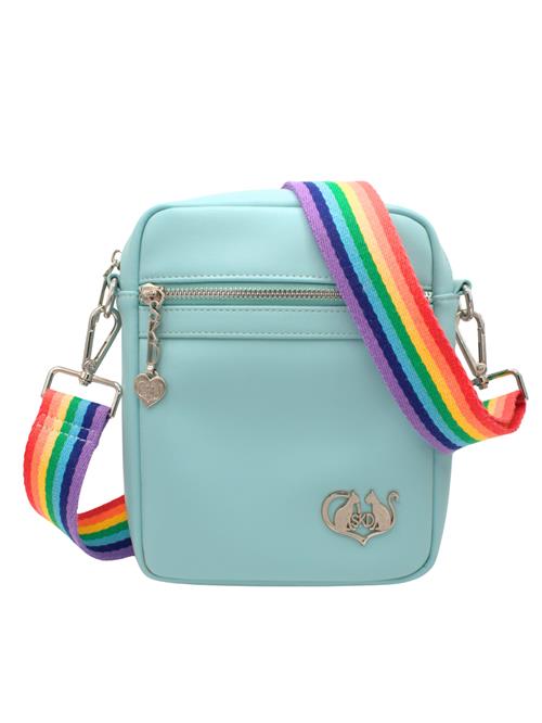 SKD Fashion Revolution Skuldertaske '[SKD Designs] SKD Carrying Pride Forward'  cyanblå