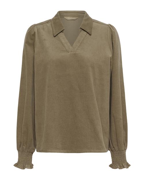 CULTURE Bluse 'Rhaena'  brun