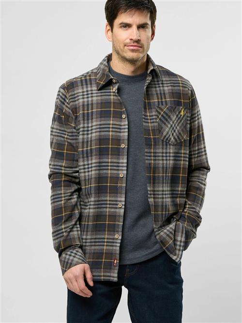 MCS Skjorte 'Henry'  chamois / navy / brun