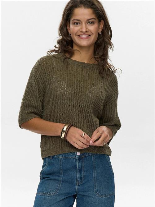 NÜMPH Pullover 'NUMIRANDI'  oliven